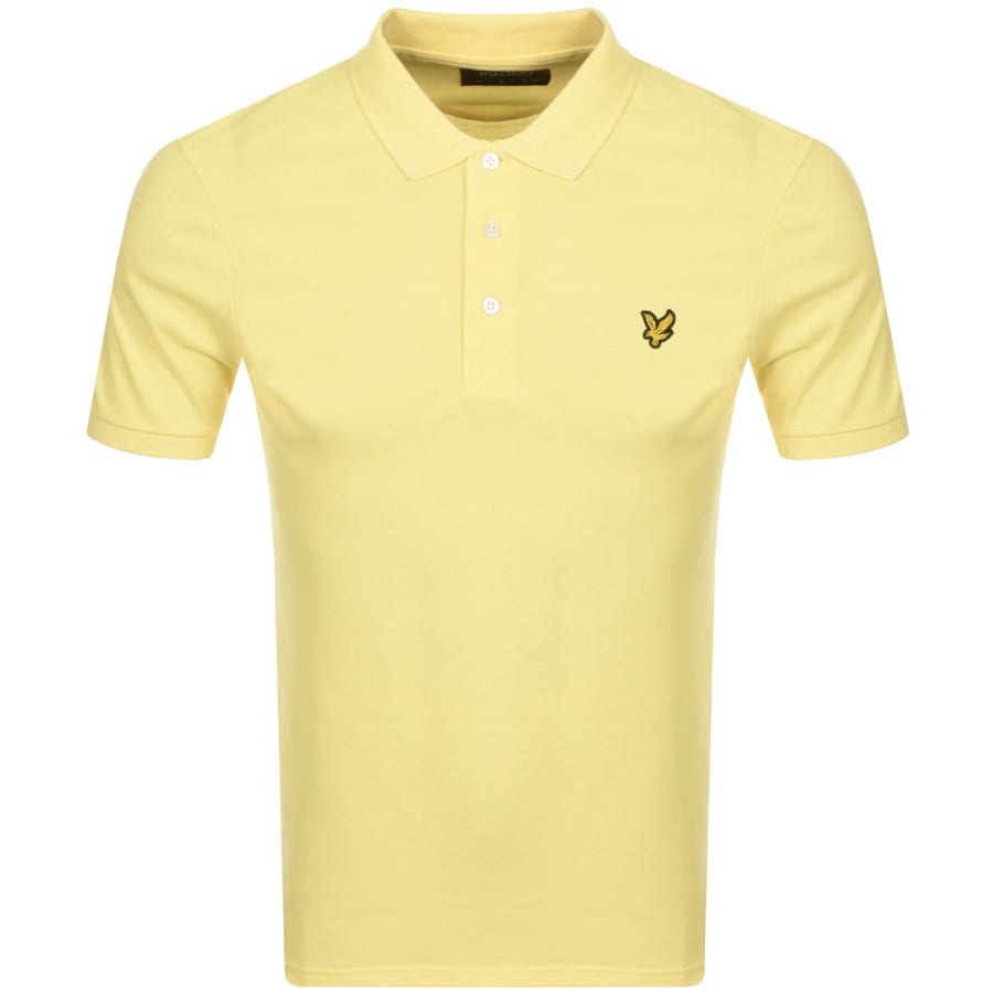 Alternative Image for ProductLyle And Scott Short Sleeved Polo T Shirt Yellow1
